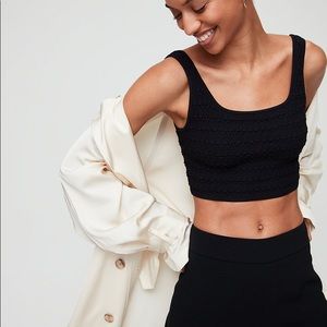 Aritzia Babaton sculpt knit tank